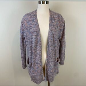 Madewell Marled Summer Ryder Cardigan Size S Muted Tones Oversized Slouchy 70's